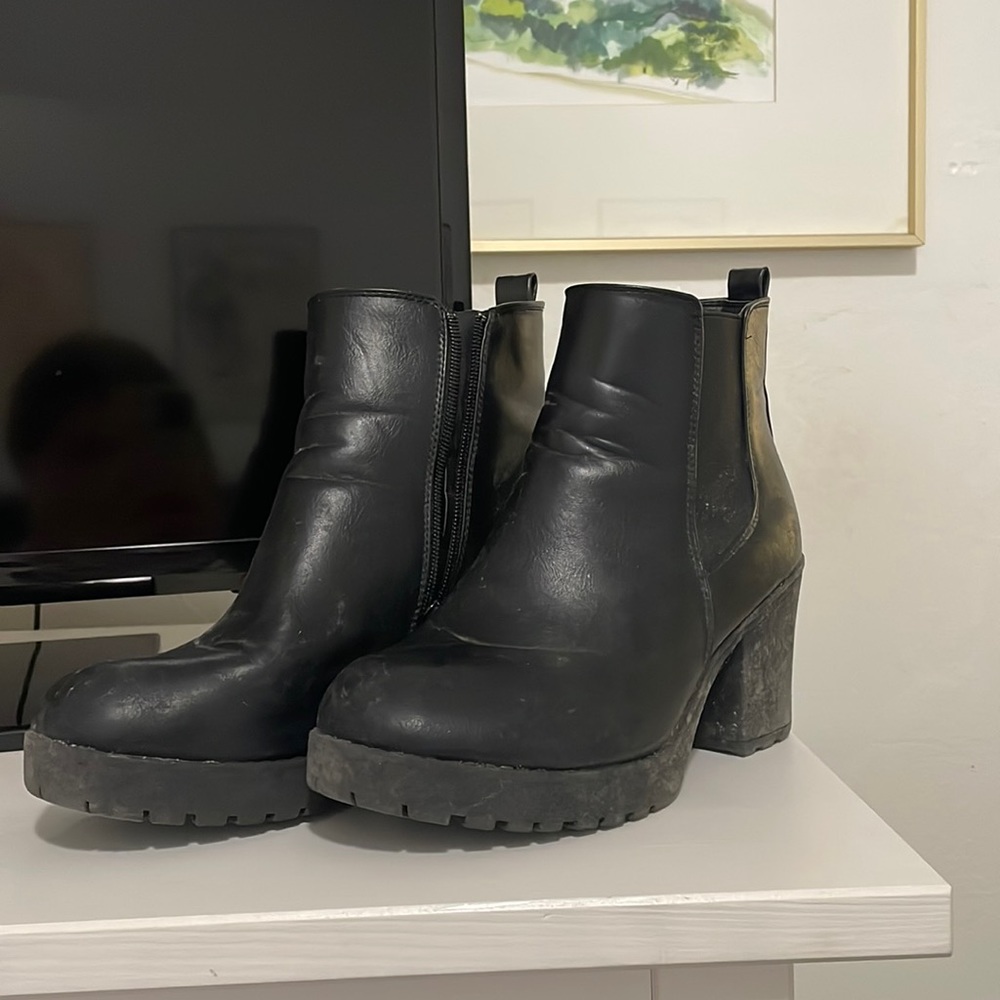 Black booties